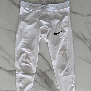 White Athletic Tights